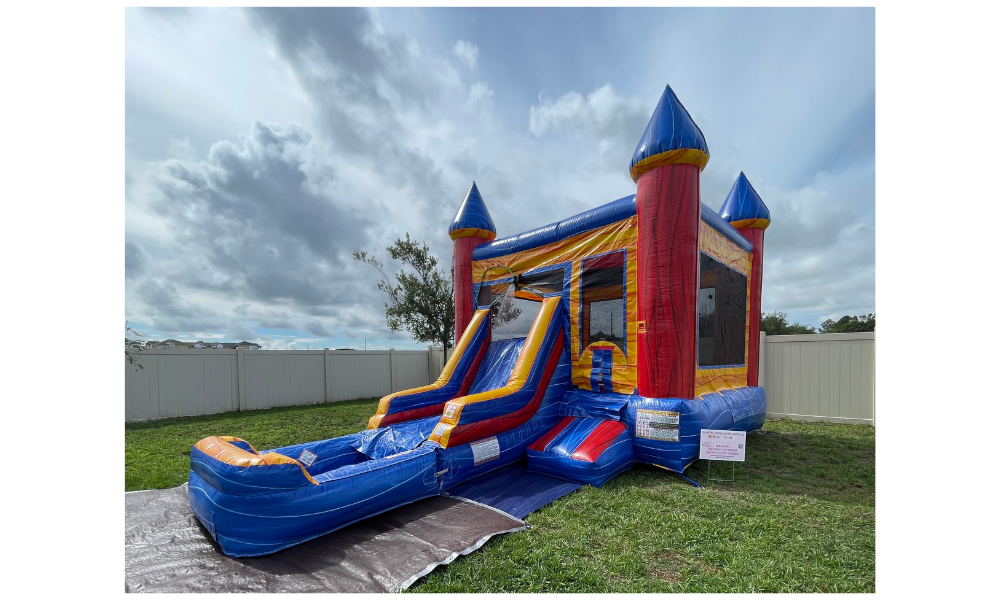 Fun and Tropical Bounce House Rental in Orlando